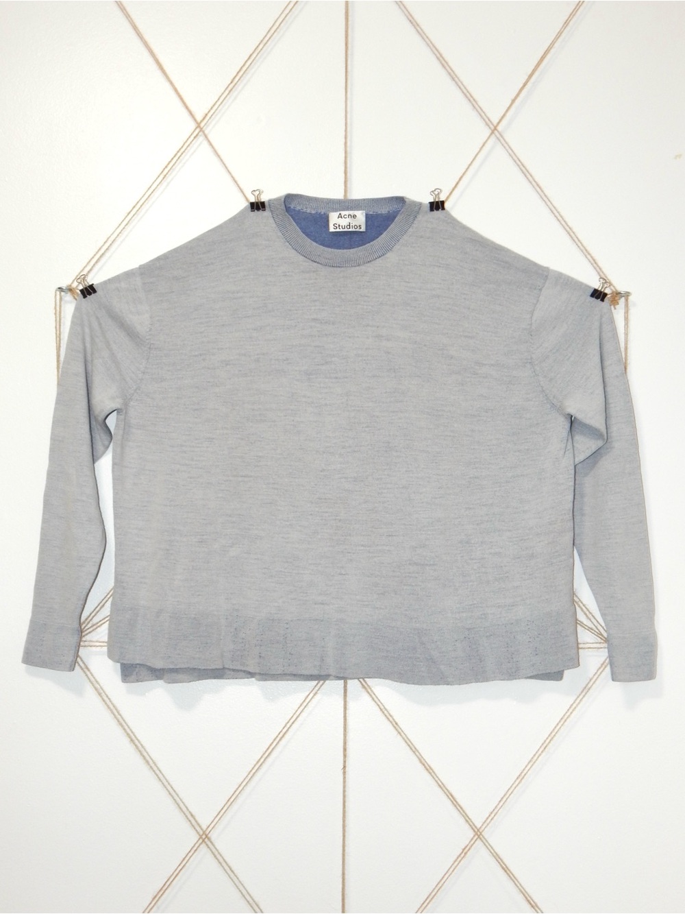Acne Studios, Wool Viscose Crewneck Sweater, Fall / Winter 2018 [FW18]